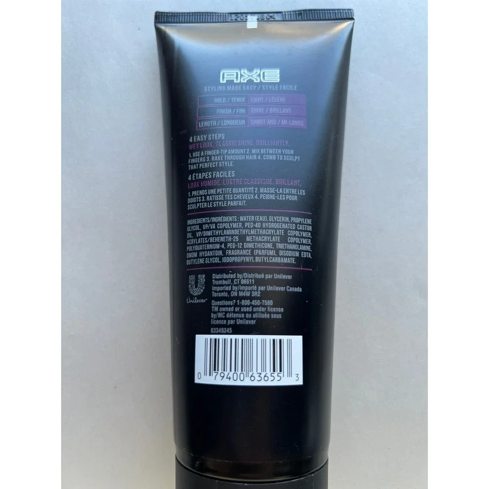 Axe Clean Cut Look Signature High Shine Styling Hair Gel 6oz Discontinued‎ 50%